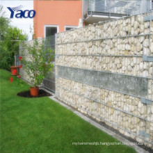 Galvanized round welded gabion box stone cage,galvanized weld gabion mesh